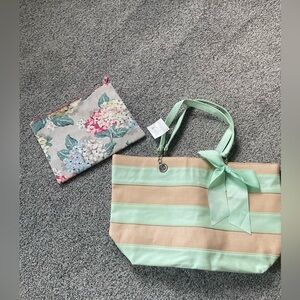 Two Piece Purse and Pouch Set